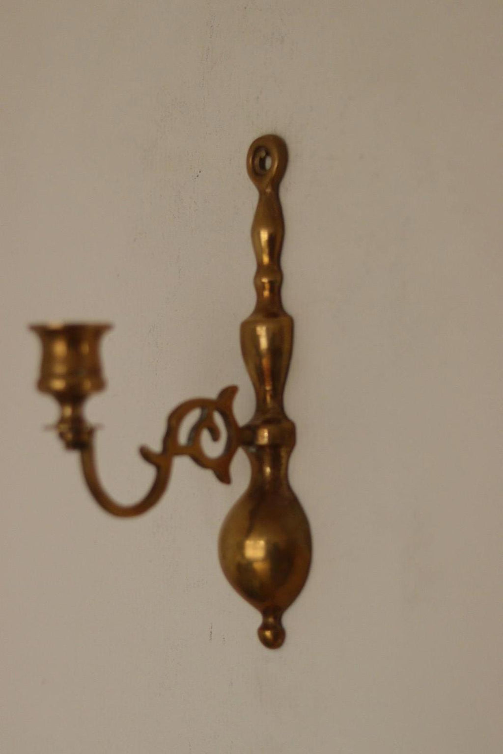 Pair of Vintage Brass Sconces