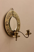 Antique Aesthetic Movement Brass Sconces C1880