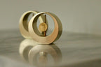 Pair of Swedish Brass Candle Holders by Arthur Pe Kolbäck