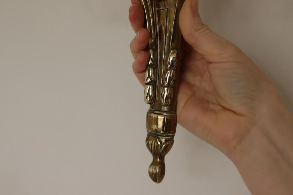 SINGLE Mid Century Gustavian Style  Brass Sconce
