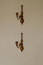 Pair of Vintage Brass Sconces