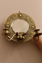 Antique Aesthetic Movement Brass Sconces C1880