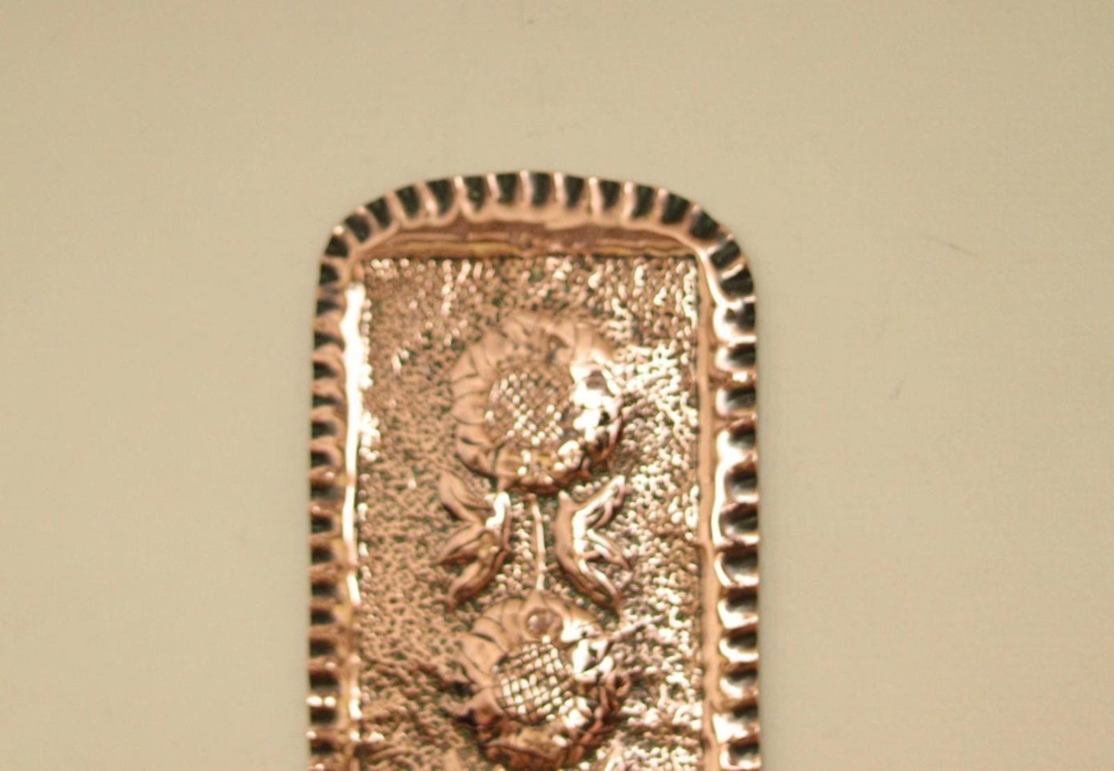 SINGLE Mid Century Swedish Copper Sconce