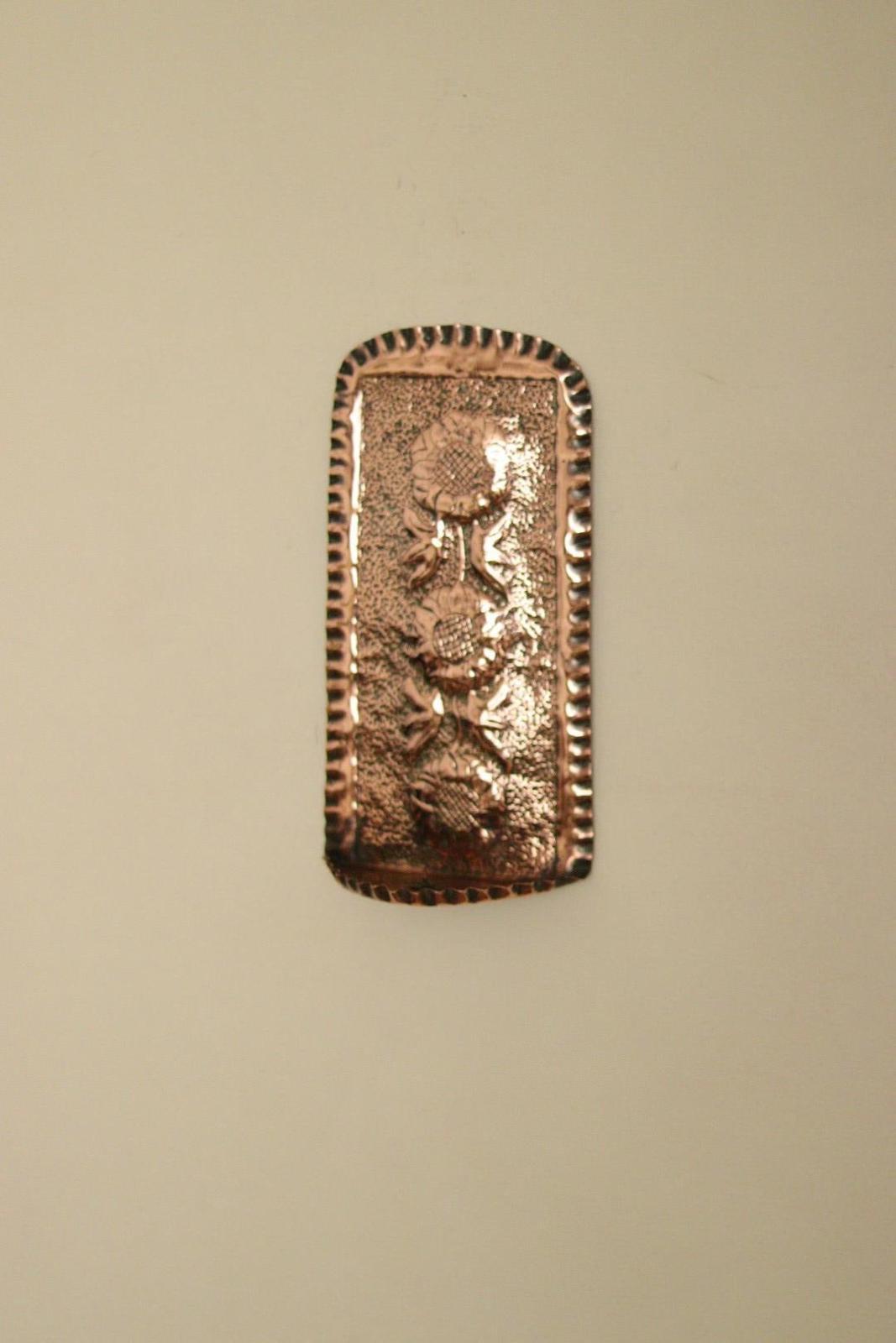 SINGLE Mid Century Swedish Copper Sconce
