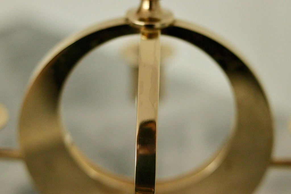 Pair of Swedish Brass Candle Holders by Arthur Pe Kolbäck