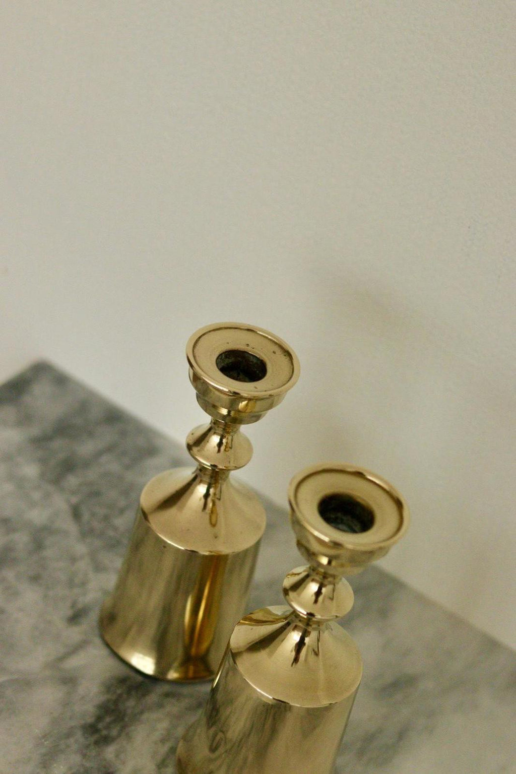 Dansk Copenhagen Brass Candle Holders