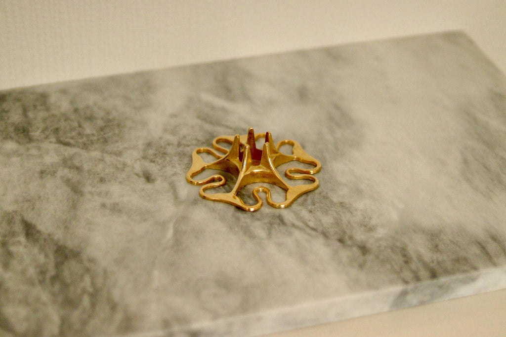 Vintage Swedish Candle Holder by Skultuna