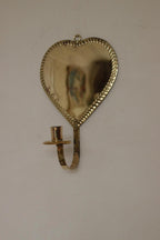 SINGLE Mid Century Swedish Brass Sconce