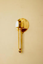 Vintage Swedish Brass Sconce by Gusum