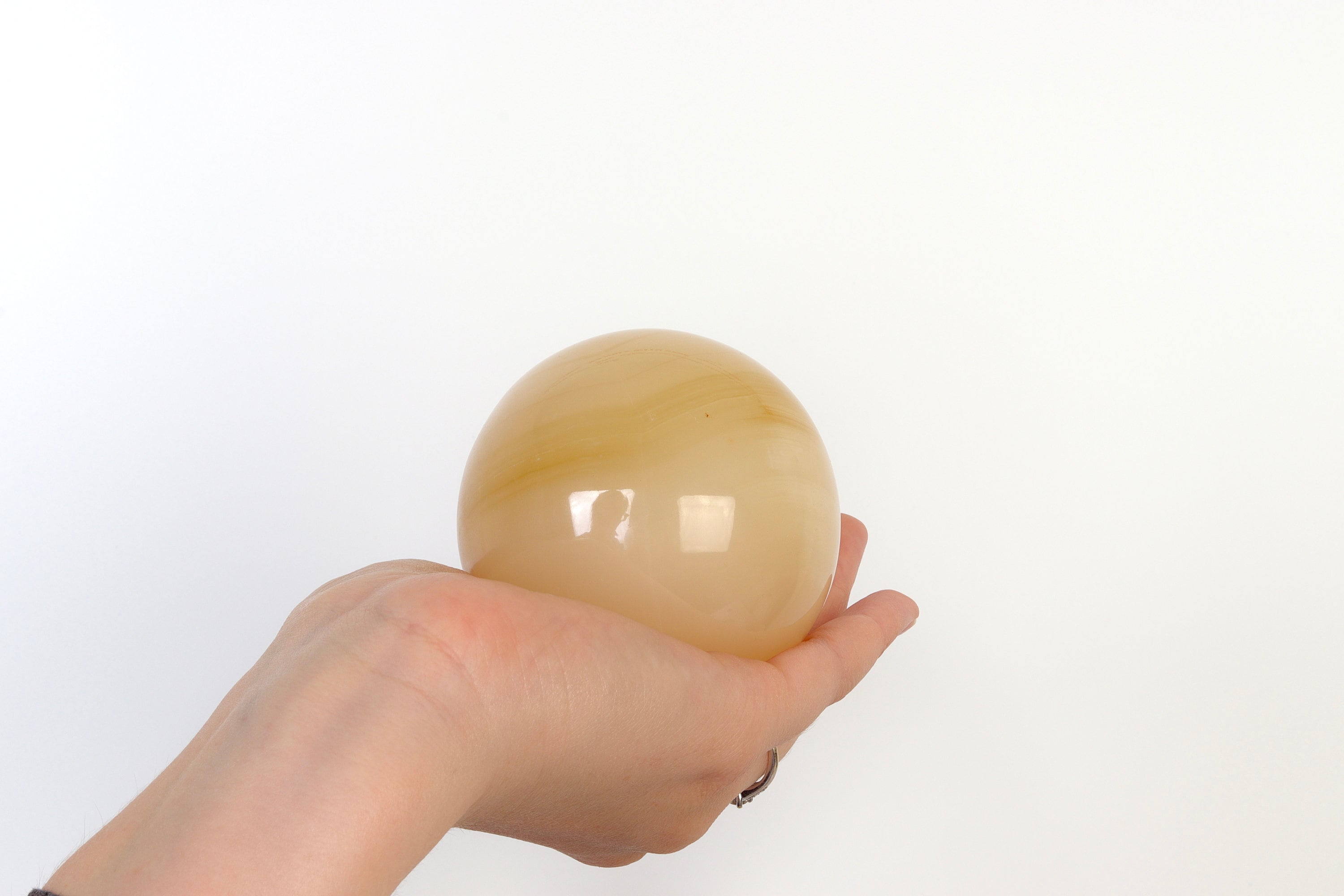 Gabriella – Large Decorative Stone Ball | Diameter 7cm patinatwine