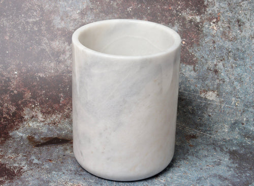 Julius –  Natural Marble Canister | Wine Cooler | Vase patinatwine