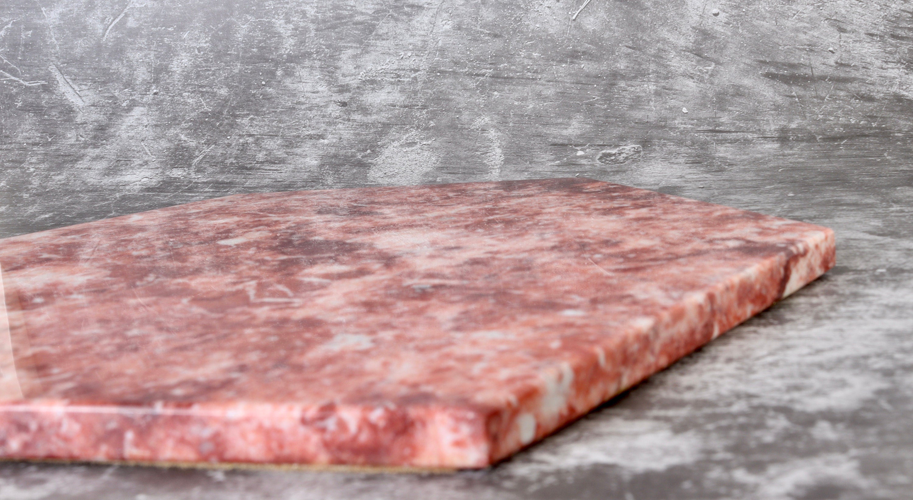 Pink Hexagonal Natural Marble Serving Tray | 30 x 25 cm patinatwine