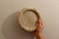Cecilia – Travertine Round Tray  | W20cm H 2cm