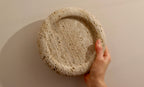 Cecilia – Travertine Round Tray  | W20cm H 2cm
