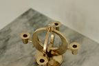 Swedish Brass Candelabra by Arthur Pe Kolbäck