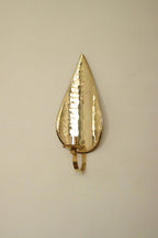 SINGLE Mid Century Swedish Brass Sconce