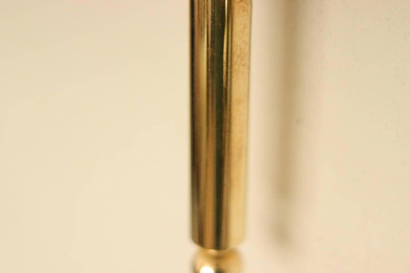 Vintage Swedish Brass Sconce by Gusum