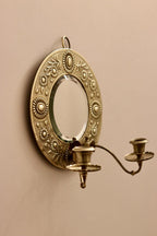 Antique Aesthetic Movement Brass Sconces C1880