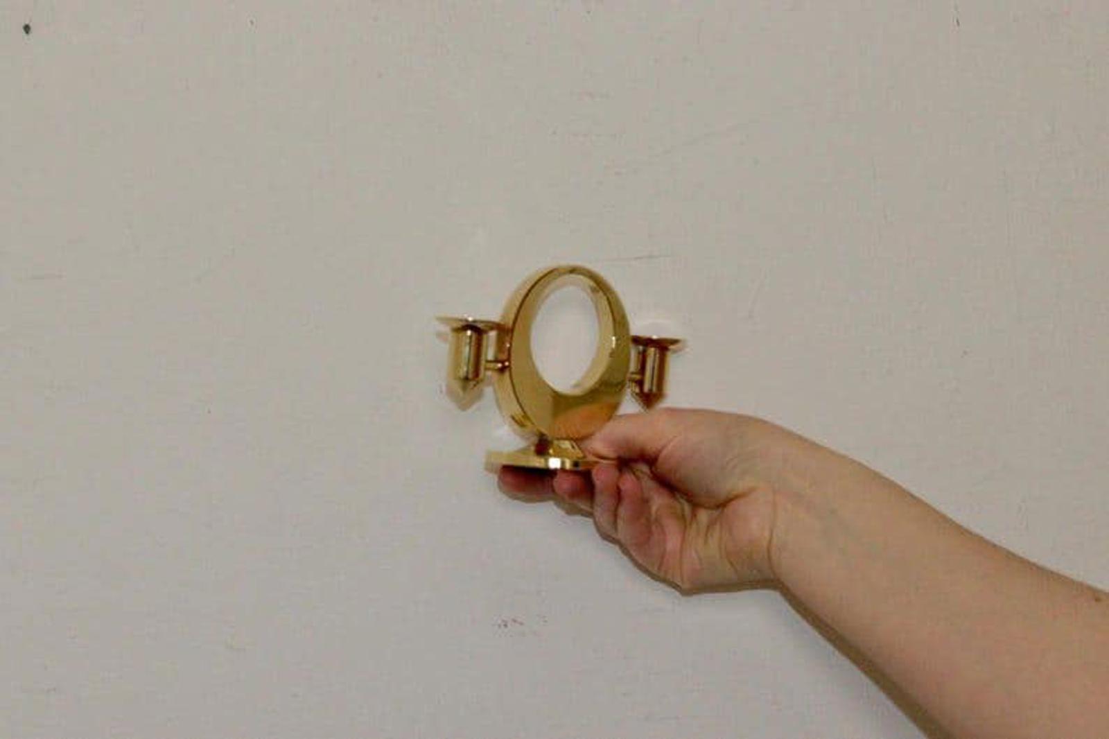 Pair of Swedish Brass Candle Holders by Arthur Pe Kolbäck