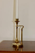 Swedish Brass Candleholder by Scandia circa 1970