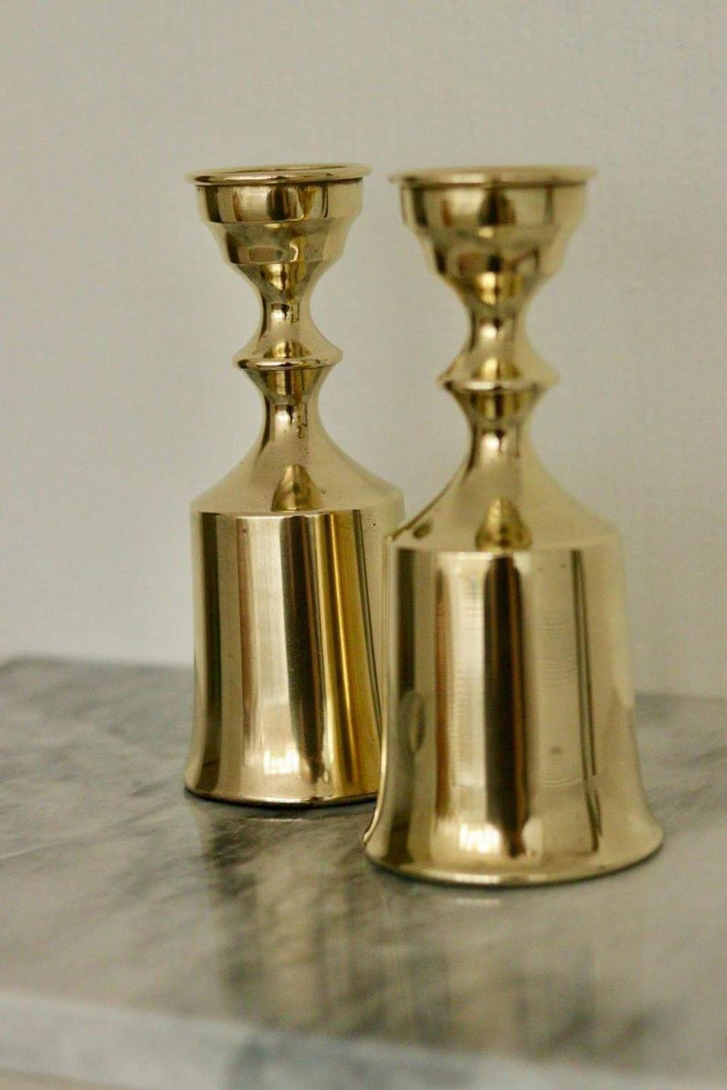 Dansk Copenhagen Brass Candle Holders