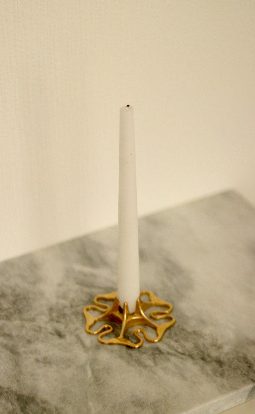 Vintage Swedish Candle Holder by Skultuna