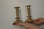 Pair of Swedish Mid-Century Candlestick Holder