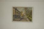Original Canvas Oil Painting Besvärsgatan by Georg Hult Oskarshamn 46x 62 (approx 18x24 in)