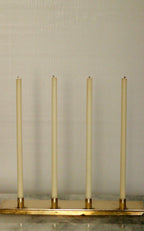 Mid-Century Swedish Brass Candelabra by Pierre Forsell for Skultuna