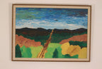 Original Swedish Oil on Panel – “Landscape” – Signed & Framed – 35 × 49 cm (13.8" × 19.3")