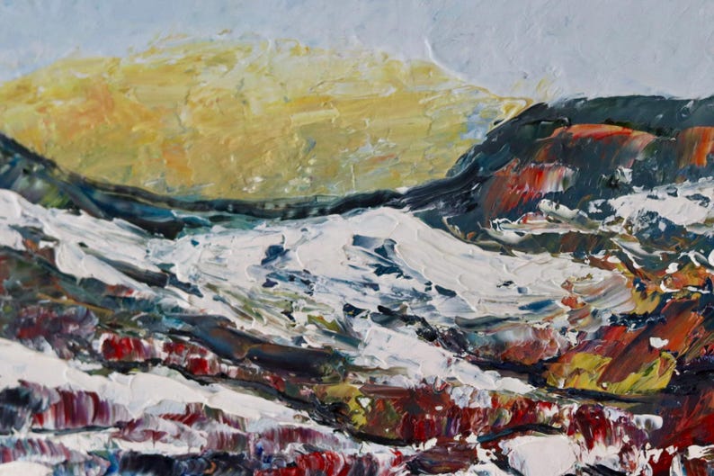 Swedish Oil Painting "Uddevalla 1995" by Veikko Kangas - Vintage, Framed | 36 x 26 cm / 14.2 x 10.2 in