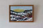 Swedish Oil Painting "Uddevalla 1995" by Veikko Kangas - Vintage, Framed | 36 x 26 cm / 14.2 x 10.2 in