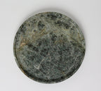Gabriella – Indian Green Round Marble Tray  | W20cm H 2cm