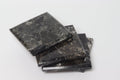Set of 4 - Madeji Black Marble Coaters