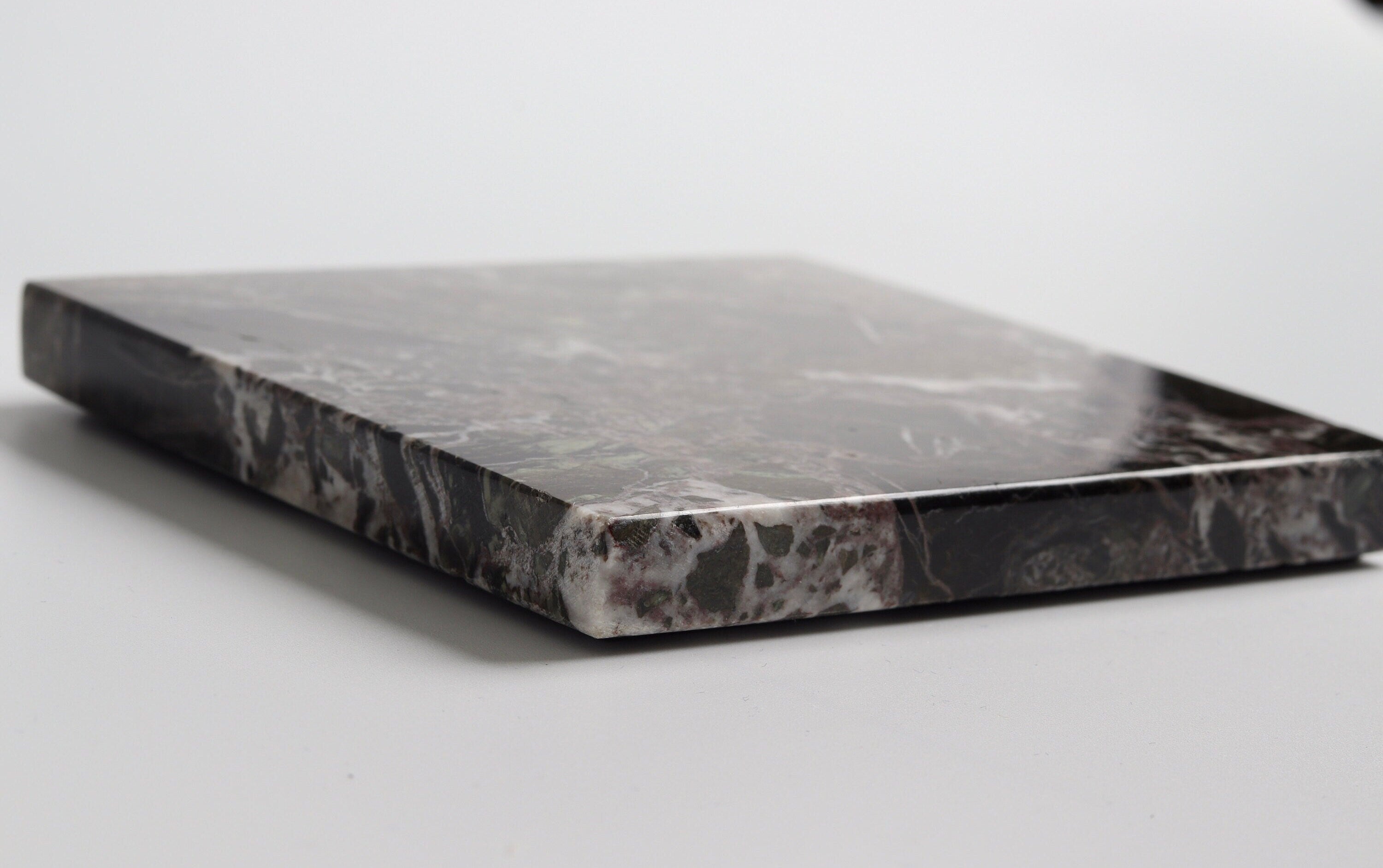 Set of 4 - Madeji Black Marble Coaters