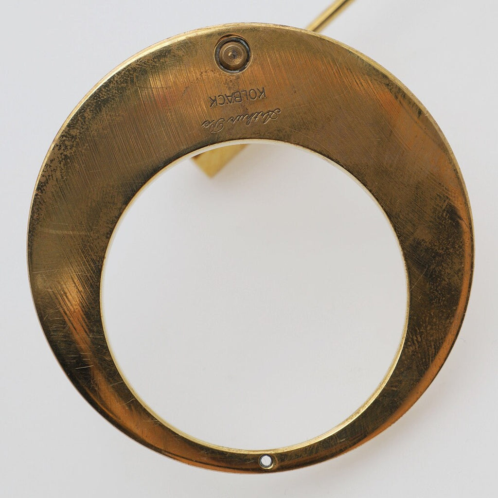 Pair of Vintage Swedish Brass sconces By Arthur Pe, Kolbäck