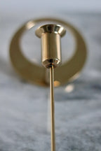 Pair of Vintage Swedish Brass sconces By Arthur Pe, Kolbäck