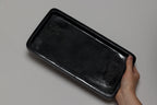 Salvatore – Black Rectangular Thin Marble Tray | L 30cm W 15cm H 2 cm | 1.5kg approx.